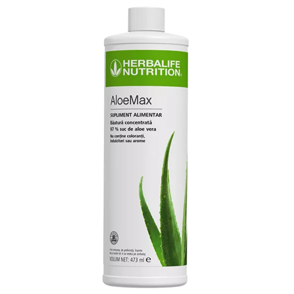 Băutură Concentrată AloeMax 97% Suc de Aloe Vera 473 ml