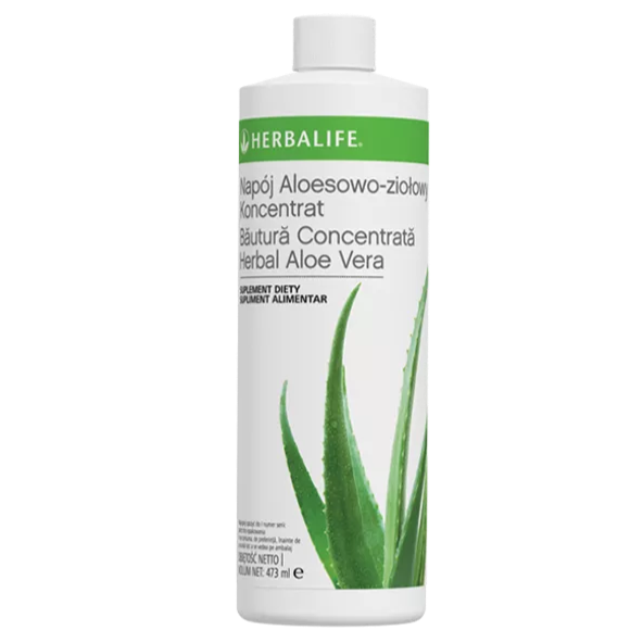 Băutură Concentrată Herbal Aloe Vera 473 ml