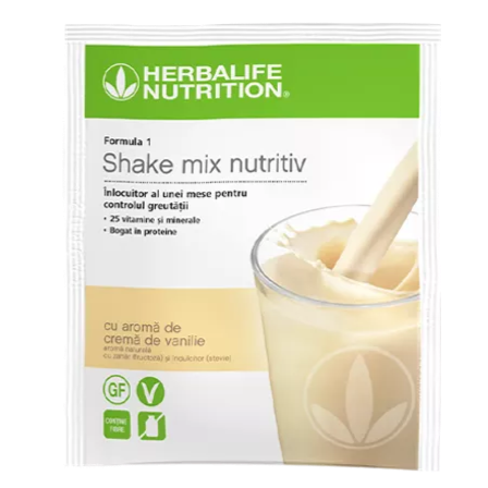 Formula 1 Shake Mix Nutritiv 7 Pliculete (3 Arome)