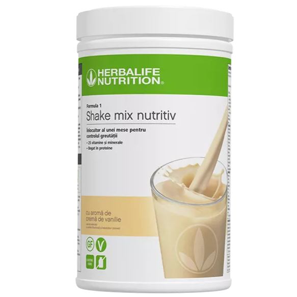 Formula 1 Shake Mix Nutritiv Cremă de Vanilie 780g