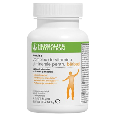 Formula 2 Complex de Multivitamine si Minerale 60 Tablete
