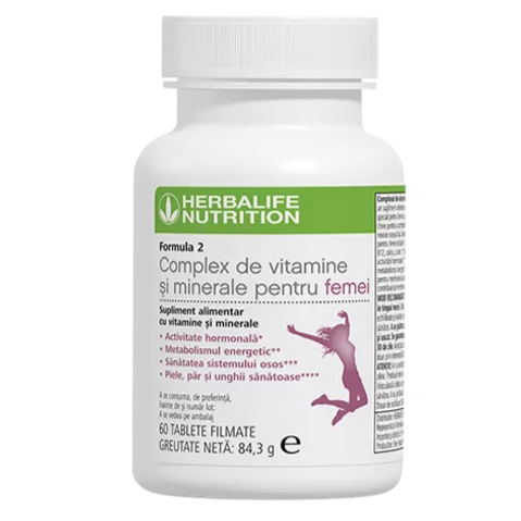 Formula 2 Complex de Multivitamine si Minerale 60 Tablete