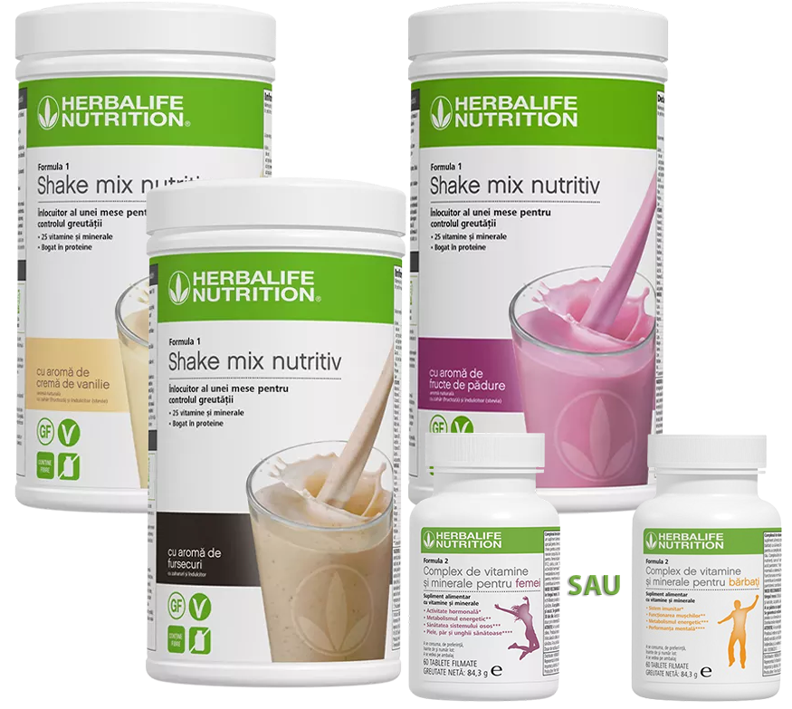 Program Herbalife Ingrasare – Pachet Booster