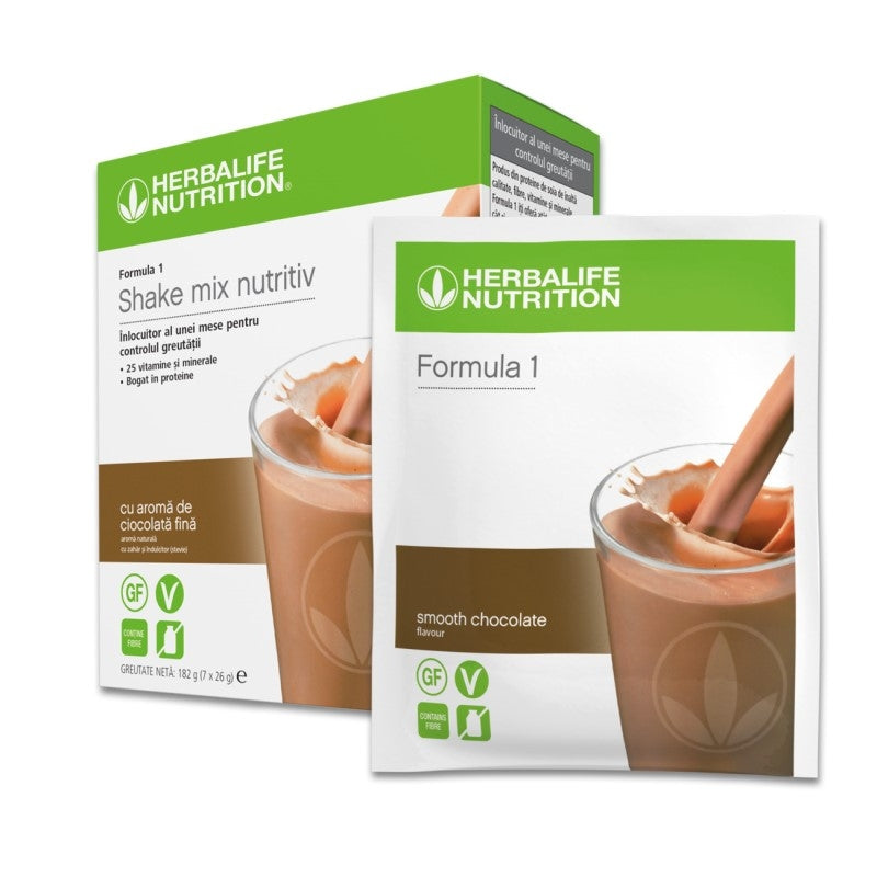 Formula 1 Shake Mix Nutritiv 7 Pliculete (3 Arome)