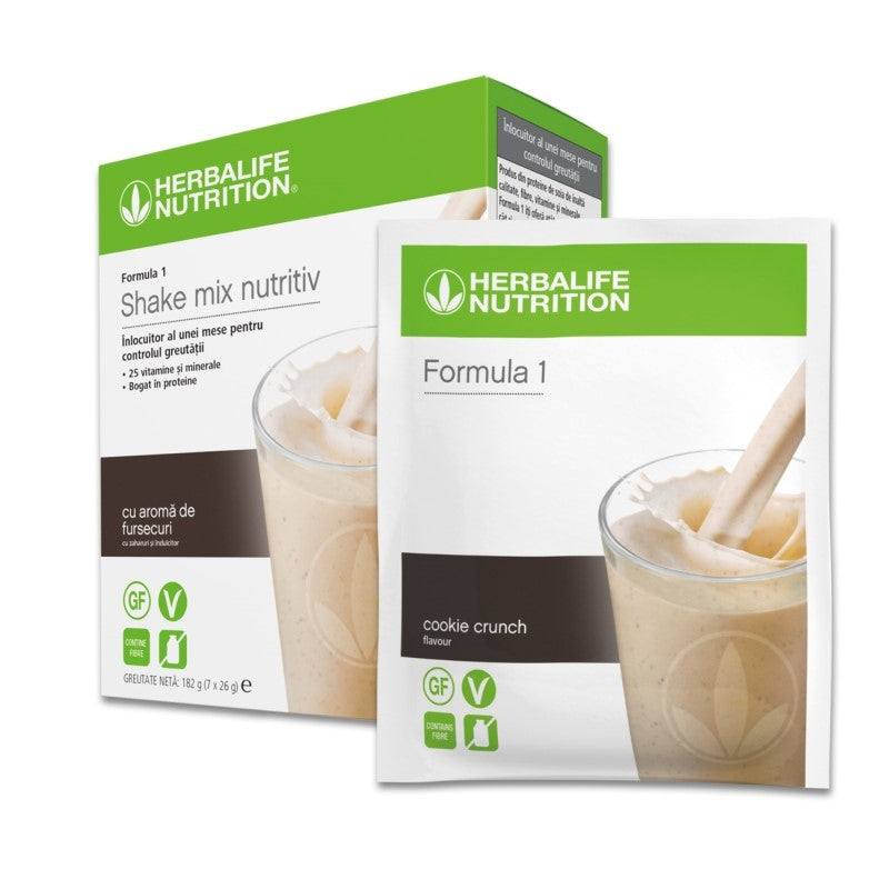 Formula 1 Shake Mix Nutritiv 7 Pliculete (3 Arome)