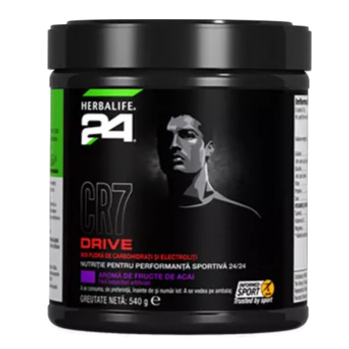 Herbalife24 CR7 Drive Băutură cu Carbohidrați și Electroliți Acai Berry 540g Cutie