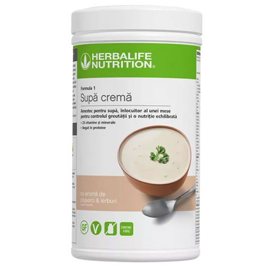 Formula 1 Shake Gourmet cu Aroma de Ciuperci si Ierburi 550g