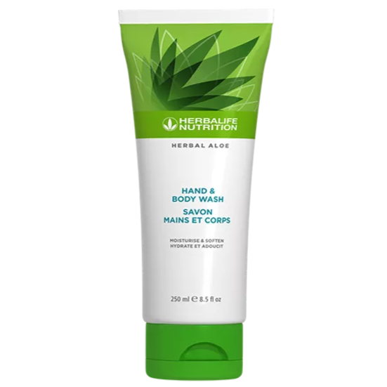 Herbal Aloe Gel de Curăţare Pentru Mâini şi Corp 250ml