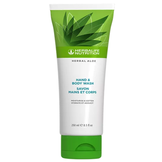 Herbal Aloe Gel de Curăţare Pentru Mâini şi Corp 250ml