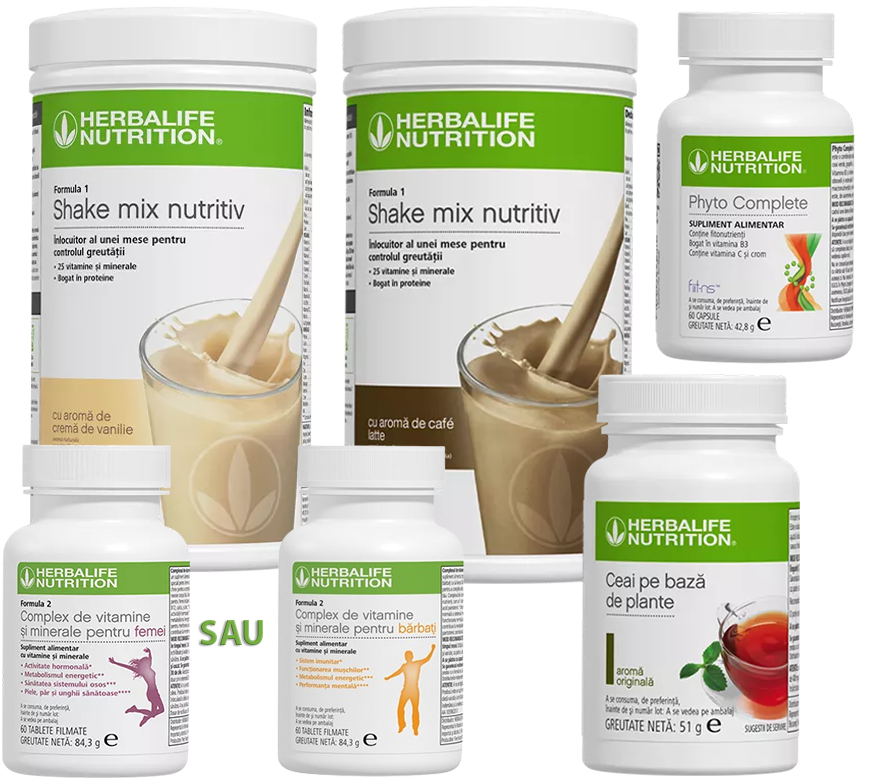 Herbalife – Pachet Smart pentru Ardere a grasimilor si Energie