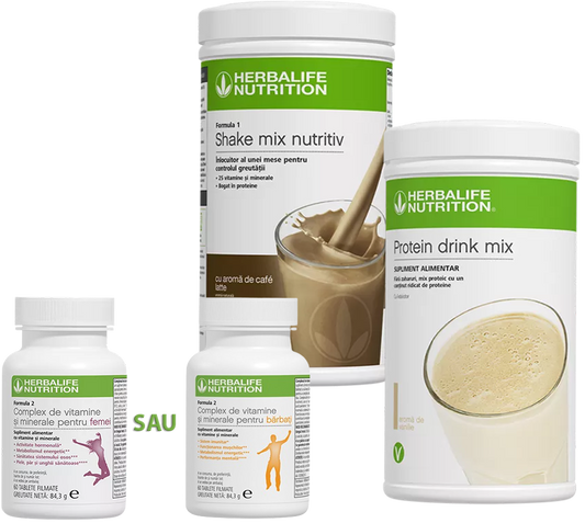 Herbalife Pachet Minim de Slăbire cu PDM