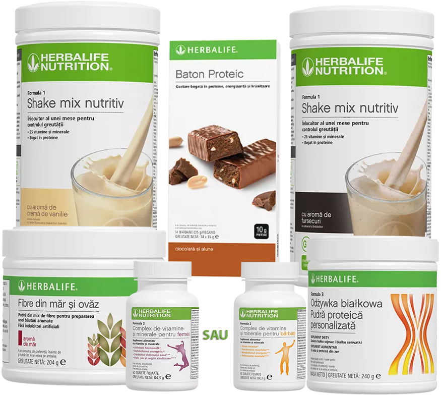 Program Slabire Herbalife – Pachet Master