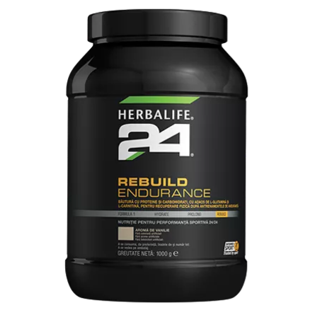 Herbalife H24 Rebuild Endurance Băutură Proteică Vanilie 1000g