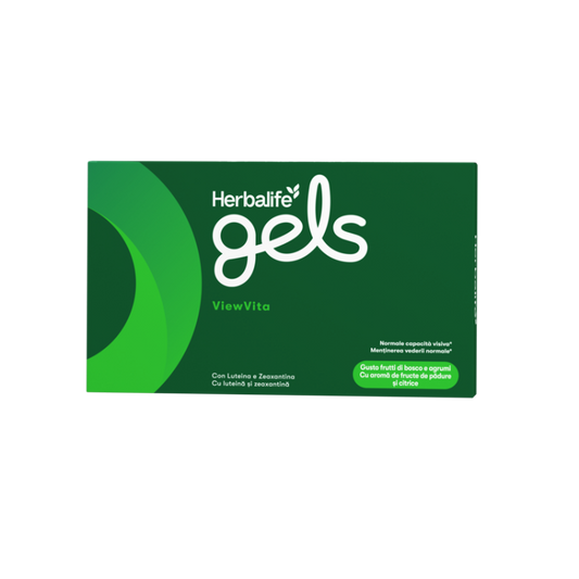 Herbalife Gels ViewVita Aromă de fructe de pădure și citrice 30 de comprimate de gel masticabile